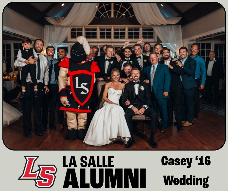 Casey '16 Wedding with Lancer Man